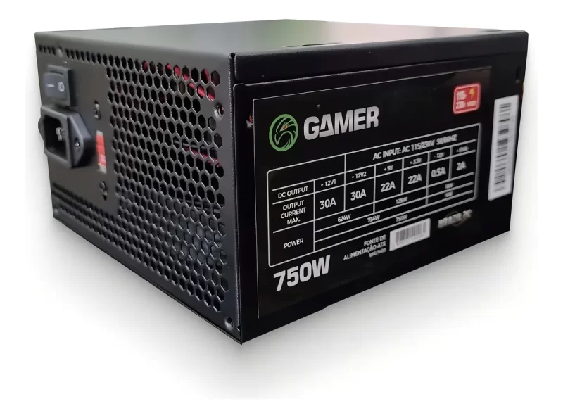Fonte Brazil PC BPC/7400 750w